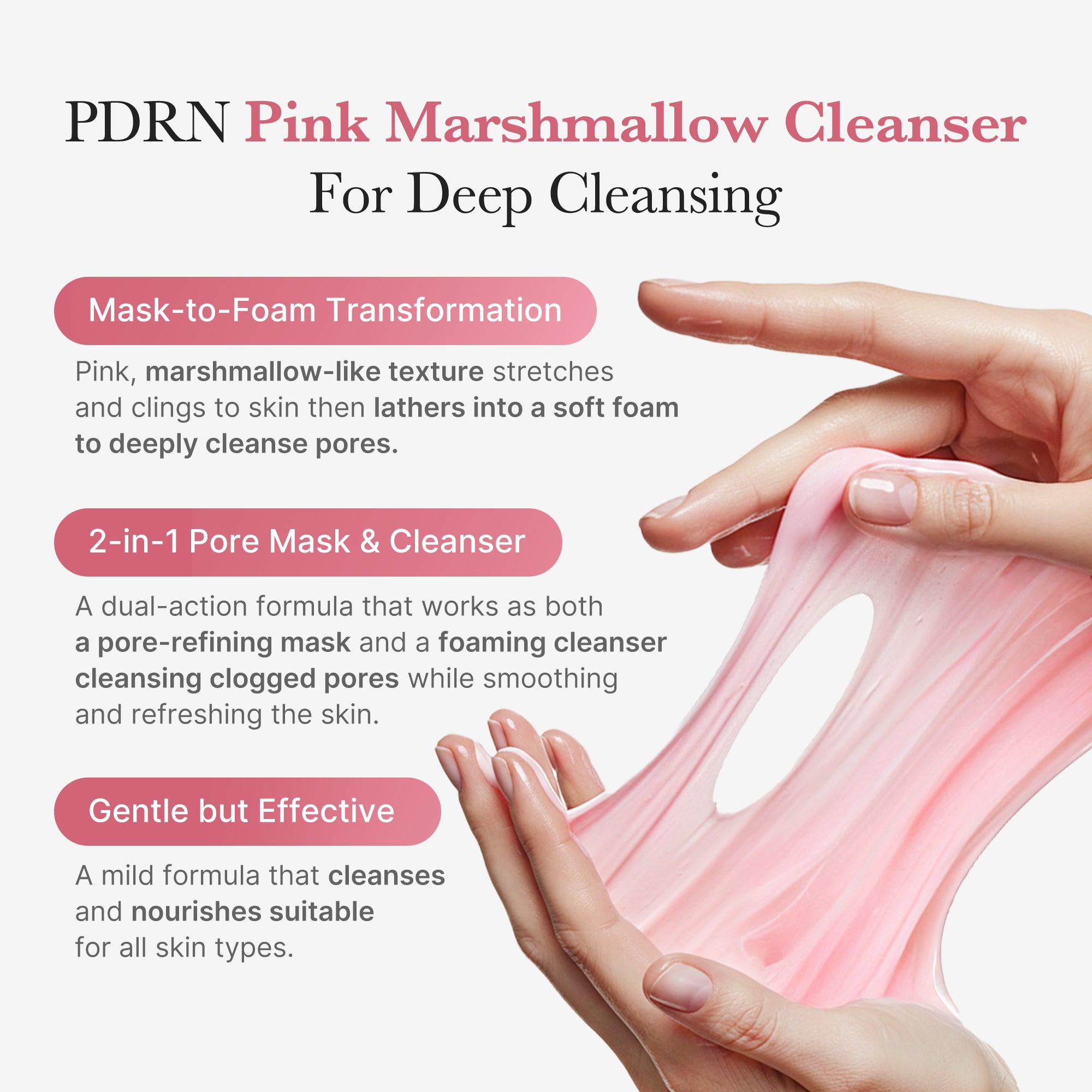 PDRN Pink Whip Cleanser